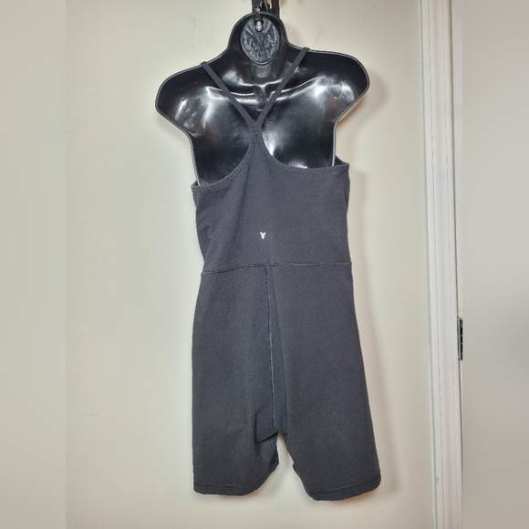 Old Navy Active Power Chill Black Stretch Athletic One Piece sz L - Picture 3 of 7